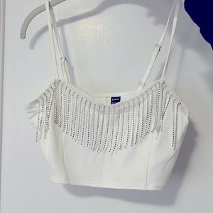 White top for bachelorette party. Super cute! Never worn.